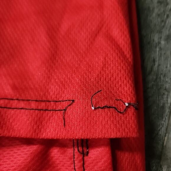 Cristiano Ronaldo Portugal Red Soccer Jersey Size Large Made In Italy - Picture 4 of 4